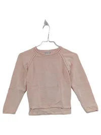 NAME IT. Pullover Strickpullover Kinder Gr. 122/128 Rosa Baumwolle Basic Langarm 1