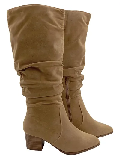 AMAZON ESSENTIALS Damen Stiefel Beige Gr. 41 Casual Herbst/Winter