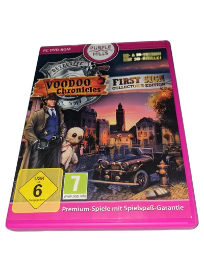Purple Hills Detective Voodoo Chronicles First Sign Collector's Edition PC
