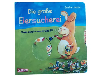 Ostern Kinderbuch Eiersuche Hase Jakobs Hardcover CARLSEN Tiergeschichte