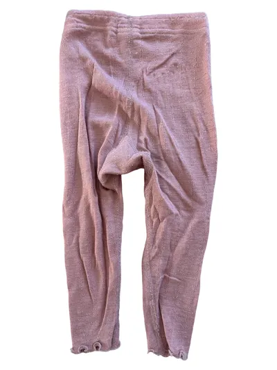 DILLING Kinder Leggings Gr. 74 Rosa Merinowolle Baby Unterwäsche