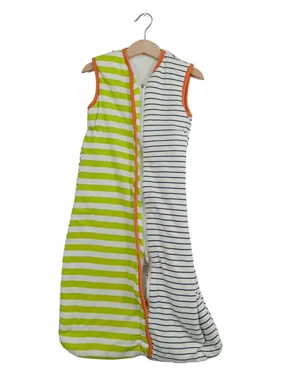 IKEA Baby Schlafsack gestreift Kinder Gr. 70/68 Mehrfarbig 100% Wolle