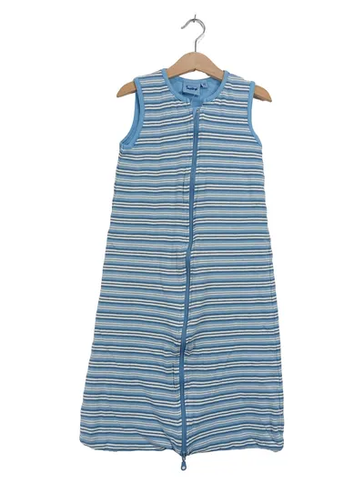 IMPITIMPI Baby Schlafsack Gestreift Blau Gr. 92 80 cm Länge