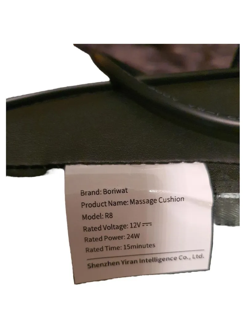 BORIWATT R8 Rücken Massagegerät Shiatsu Massagekissen Braun 4