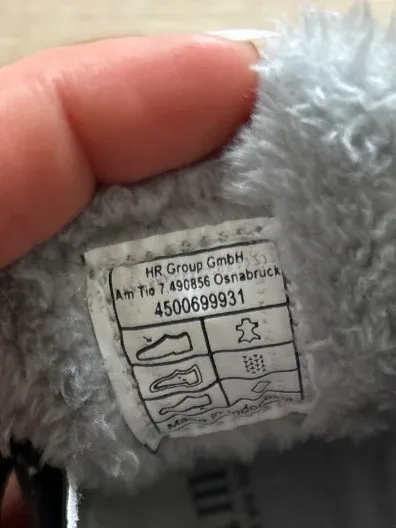 BAMA Kinder Stiefel Gr. 21 Blau Leder Gefüttert Winterschuhe 5