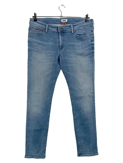 Tommy Jeans Herren Slim Fit Jeans Blau W34/L32 Stretch Denim