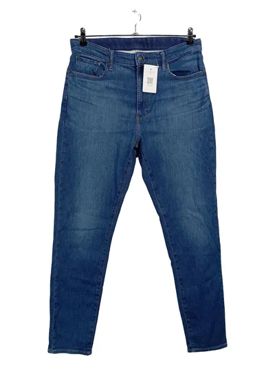 UNIQLO Herren Jeans Regular Fit Blau W33 L33 Stretch Denim Hose