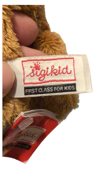 sigikid Teddybär Kuscheltier Plüschtier Klassisch Braun 24cm