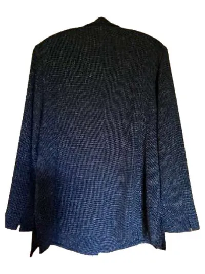 Gerry Weber Damen Blazer Gr. 40 Grau Meliert Business Jacke Polyester