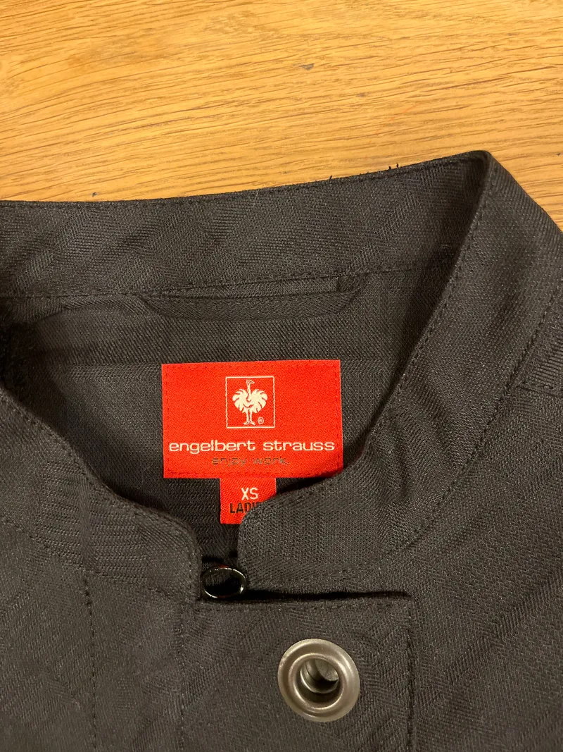 Engelbert Strauss Damen Arbeitskleid Kurzarm Schwarz Gr. XS 4