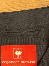 Engelbert Strauss Damen Arbeitskleid Kurzarm Schwarz Gr. XS 5
