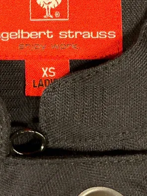 Engelbert Strauss Damen Arbeitskleid Kurzarm Schwarz Gr. XS 6