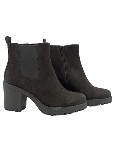 Vagabond Shoemakers Damen Chelsea Boots Stiefelette Schwarz Gr. 36 Blockabsatz