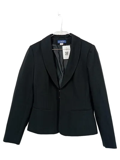 ELEMENTS Damen Blazer Jacke Schwarz Business Elegant Gr. L 42