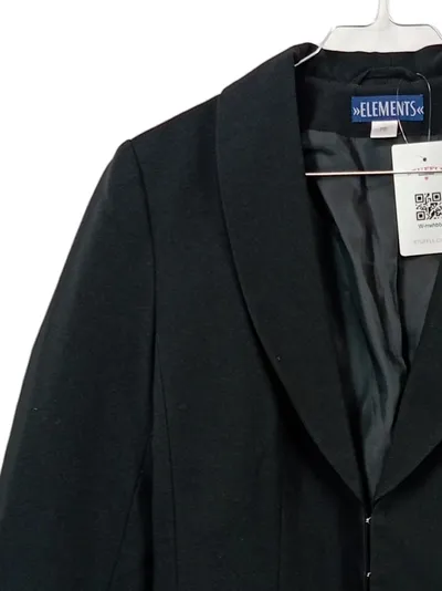 ELEMENTS Damen Blazer Jacke Schwarz Business Elegant Gr. L 42