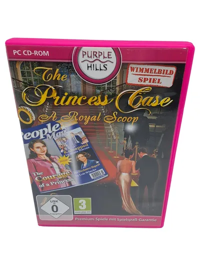 The Princess Case A Royal Scoop PC CD-ROM Wimmelbild Spiel Purple Hills