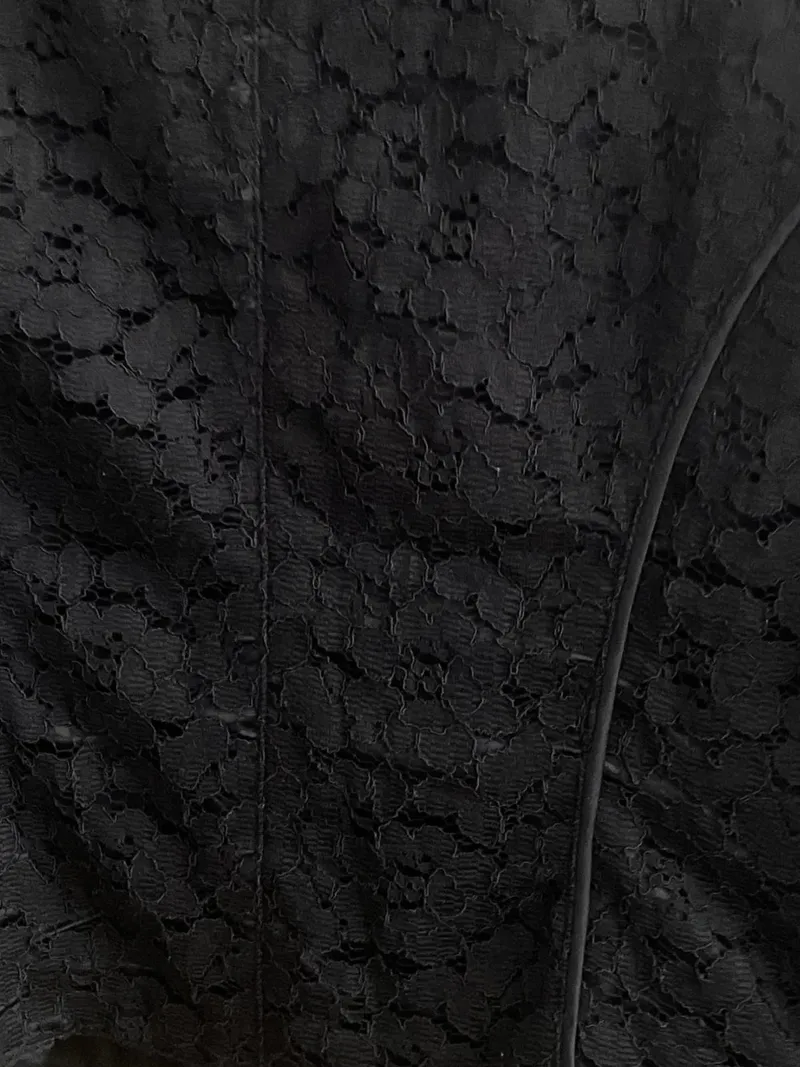 Apanage Damen Kostüm mit Rock Gr. 40 Schwarz Spitze Elegant Business 6