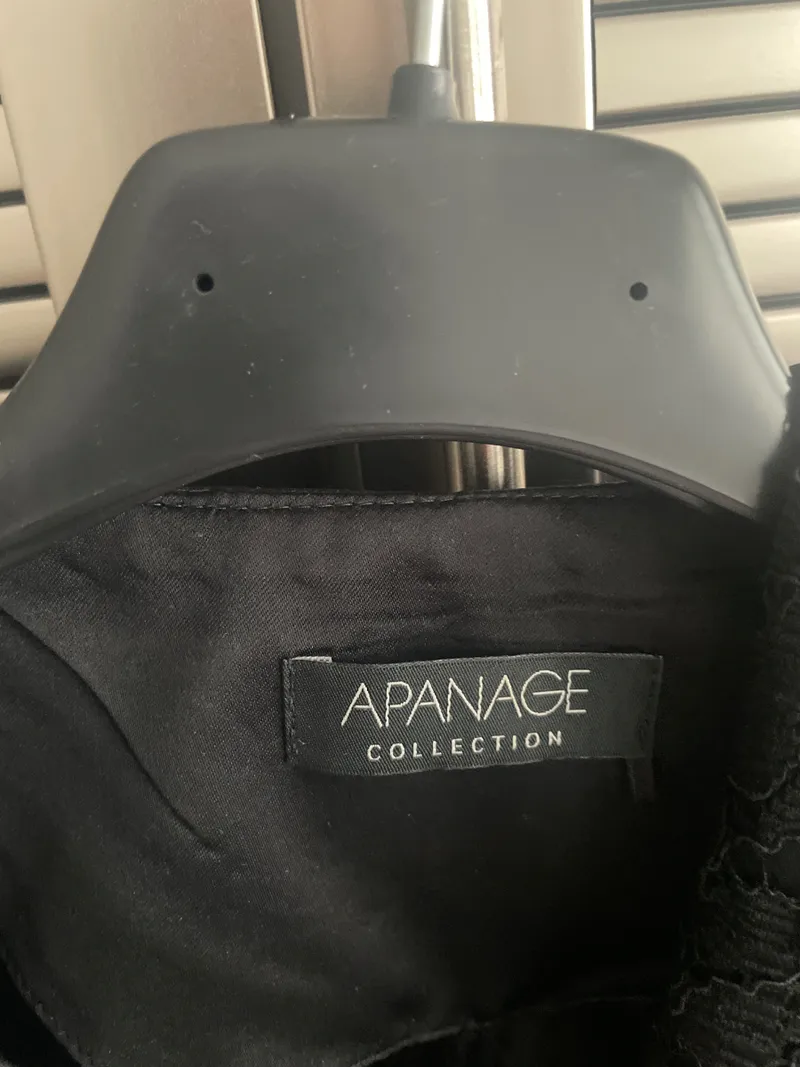Apanage Damen Kostüm mit Rock Gr. 40 Schwarz Spitze Elegant Business 7
