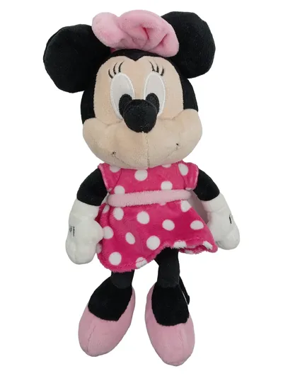 Disney Minnie Maus Plüschtier Kuscheltier Pink Gepunktet 24cm IMC Toys