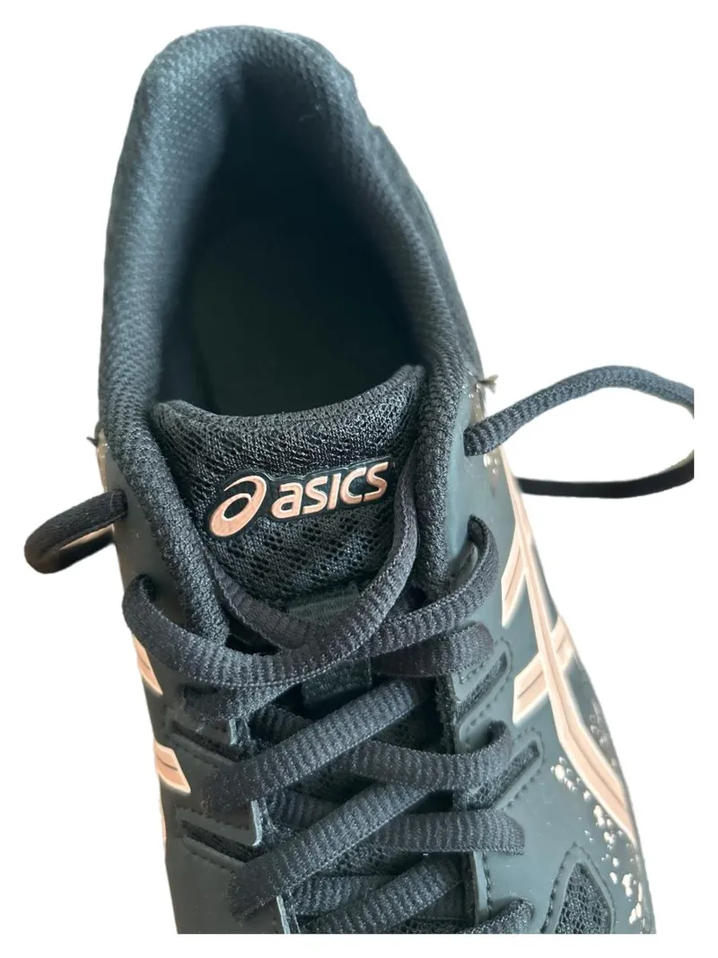 ASICS Flare 7 Damen Sportschuhe Gr. 37 Schwarz Rosa Hallenschuhe 3