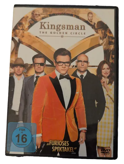 Kingsman The Golden Circle DVD Actionfilm Spionage Colin Firth Taron Egerton