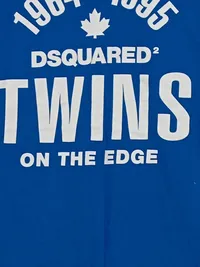 DSQUARED2 Kinder T-Shirt Twins On The Edge Blau Gr. 176 Baumwolle 3