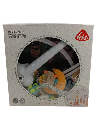 Fehn Musik-Mobile Baby Spieluhr Bettmobile 0-5 Monate Mehrfarbig