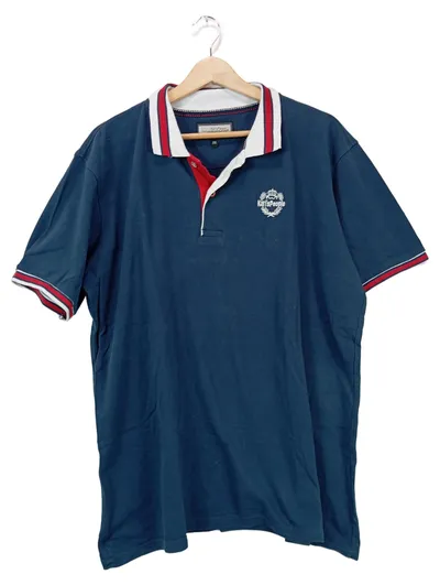 Carisma Herren Poloshirt Casual Blau Gr. 54;XXL