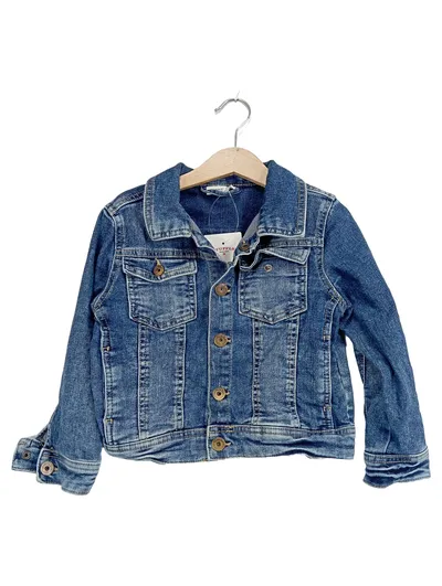 NAME IT Jeansjacke Kinder Gr. 104 Blau Casual Denim Jacke