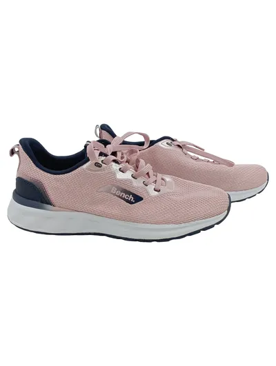 Bench. Damen Sneaker Low Rosa Gr. 38 Sportschuhe Turnschuhe Textil