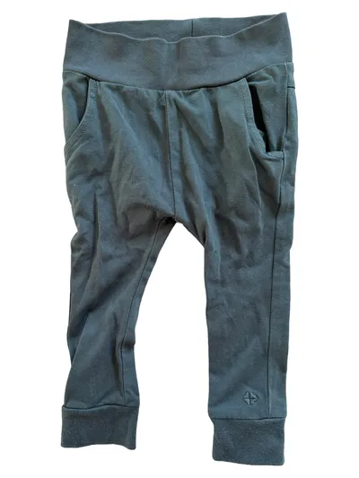 Noppies Baby Jogginghose Gr. 68 Petrol Baumwolle Hose Unisex