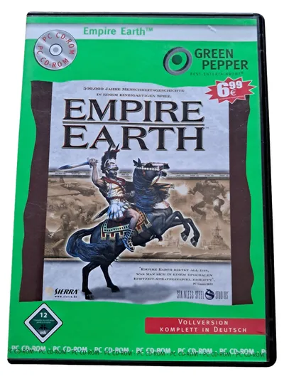Green Pepper Empire Earth PC Strategiespiel Echtzeit Strategie Deutsch