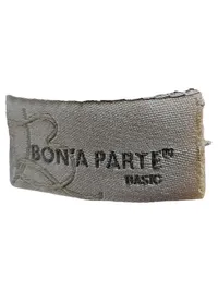 BON'A PARTE Damen Langarmshirt Henley Rippstrick Weiß Gr. L 4