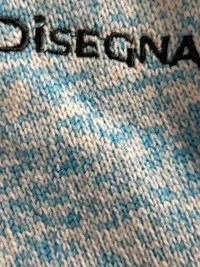Disegna Kinder Fleecejacke Kapuze Gr. 152 Blau Meliert Outdoor 6