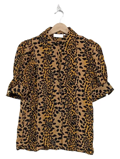 Fabienne Chapot Damen Bluse Leopardenmuster Animal-Print Gr. 34;XS