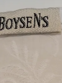 BOYSEN'S Damen Langarmshirt Gr. 36/S Weiß Casual Stickerei 3