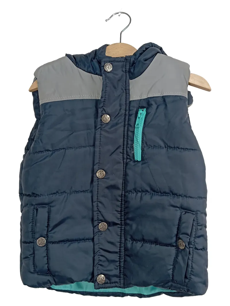 Bay City Textilhandels GmbH Kinder Steppweste Gr. 104 Blau Outdoor 1