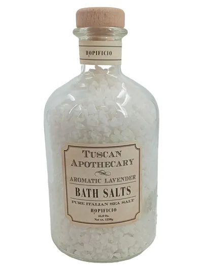 Hopificio Tuscan Apothecary Lavendel Badesalz 1250g Italienisches Meersalz