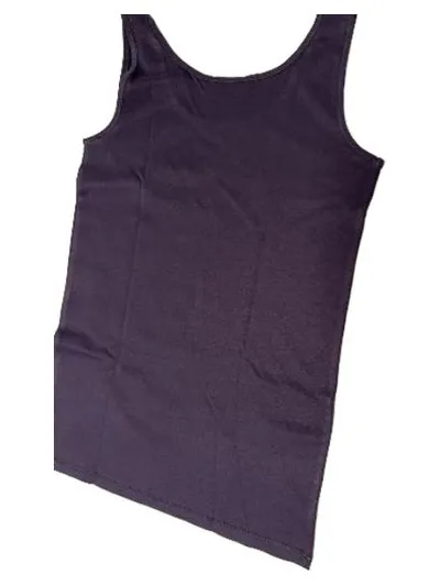 CECIL Basic Damen Unterhemd Tank Top Größe M Blau Baumwolle