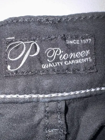Pioneer Kate Damen Jeans Regular Fit Schwarz Gr. 44 W35 L33 Stretch