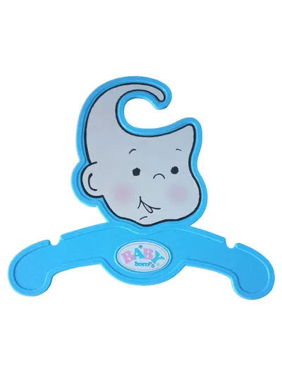 Zapf Creation Baby Born Kleiderbügel Puppenzubehör Blau Kunststoff 20cm