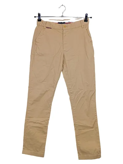 Tommy Hilfiger Chino Hose Kinder Jungen Beige Gr. 164 Stoffhose