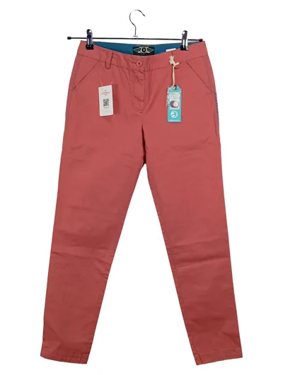 Brakeburn Damen Stoffhose Chino Gr. 8 / 36 Rosa Baumwolle Casual NEU