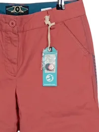 Brakeburn Damen Stoffhose Chino Gr. 8 / 36 Rosa Baumwolle Casual NEU 3