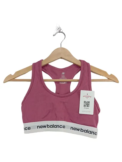 New Balance Sport BH Damen Gr. S Rosa Racerback Fitness Gym