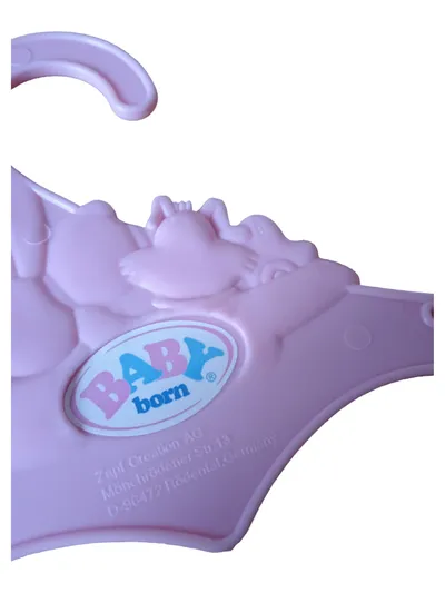 Zapf Creation Baby Born Kleiderbügel Set 2 Rosa Puppenzubehör Kunststoff