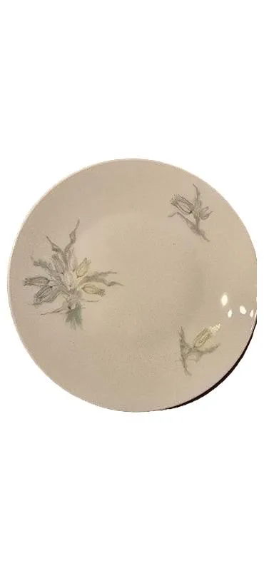 Rosenthal Kuchenteller Porzellan Blumenmuster Klassisch Weiß 19 cm