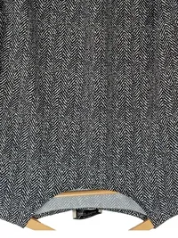Antonello Serio Damen Langarmshirt Schwarz Strukturmuster Gr. M 6