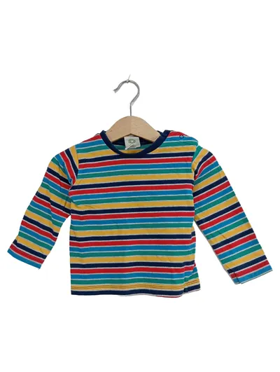 ALANA Kinder Langarmshirt Gr. 80 gestreift Mehrfarbig Baumwolle