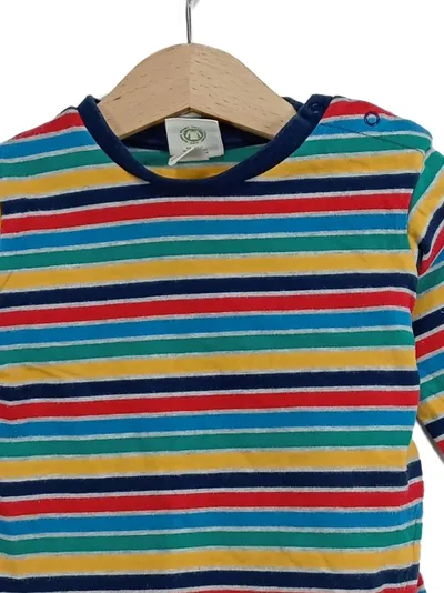 ALANA Kinder Langarmshirt Gr. 80 gestreift Mehrfarbig Baumwolle